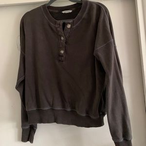 Cropped American eagle sweater